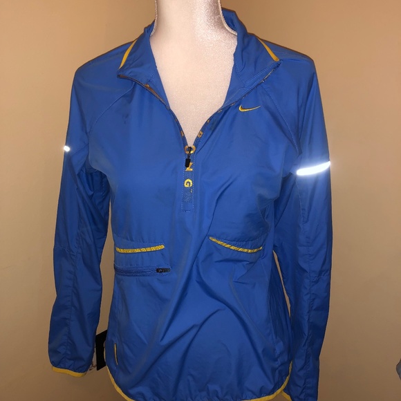 Nike LiveStrong Windbreaker Half Zip Jacket Size Medium